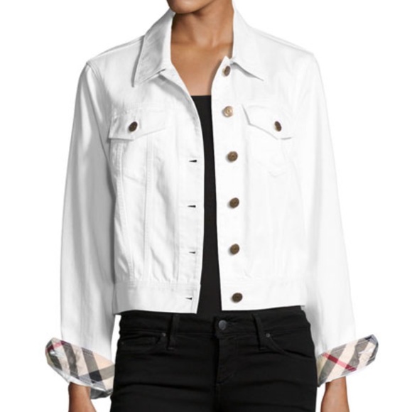 Burberry Stretch Denim Jacket
